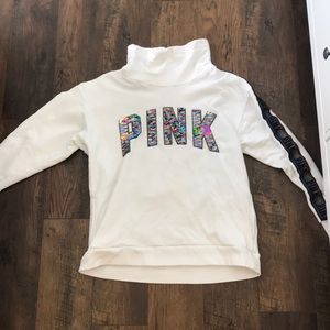 Pink hoodie